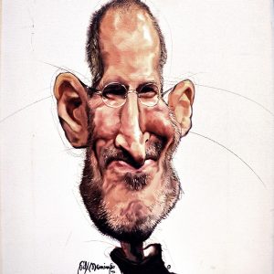 Title: Steve Jobs
Size: 17.5in x22.5in
Medium: Oil on Canvas