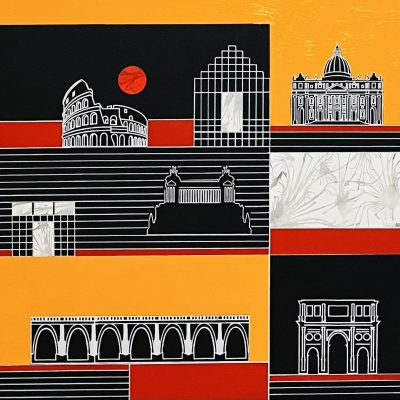 Eternal City Of Rome
24 x 24 In
Acrylic on Canvas